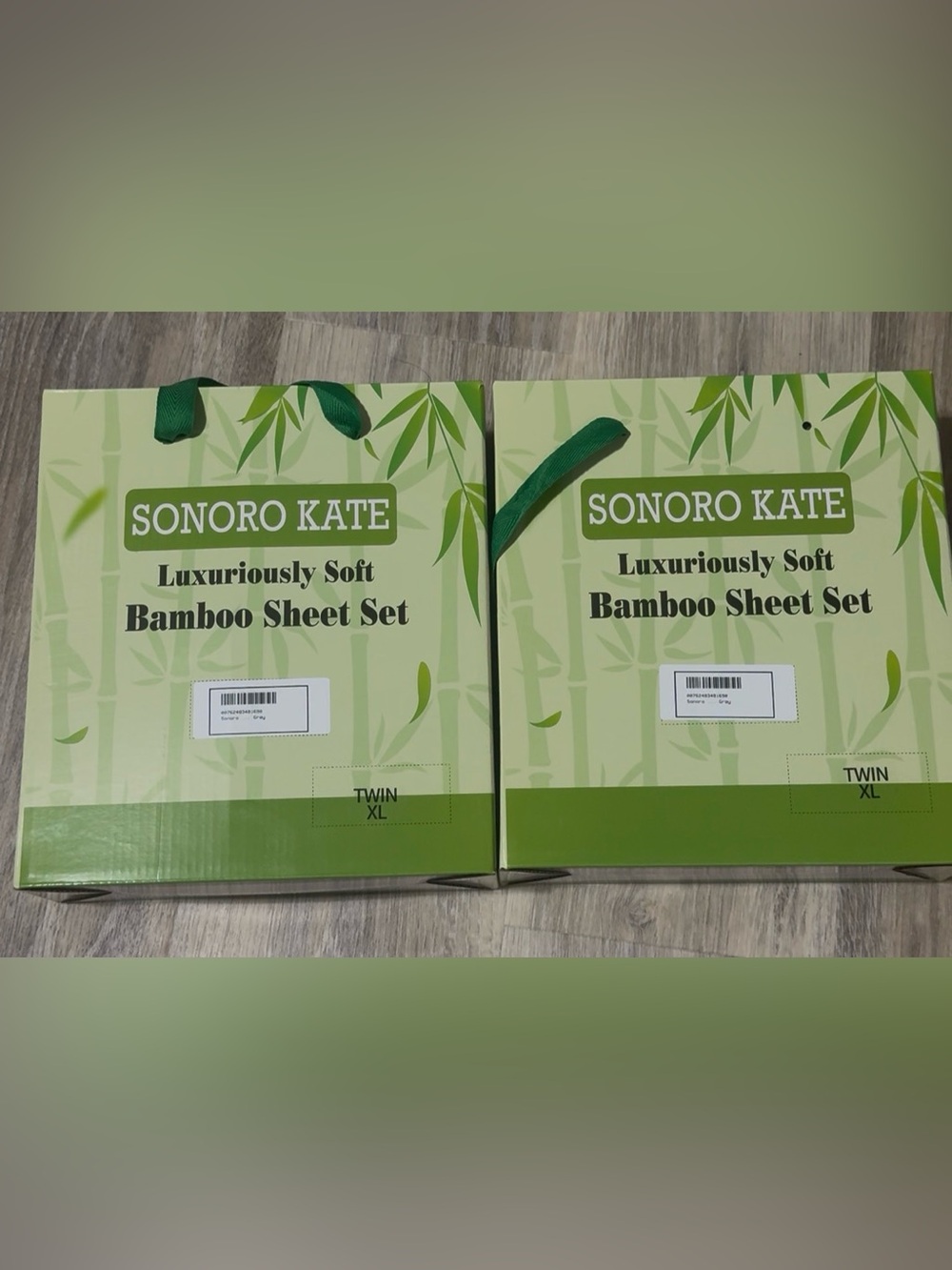Sonoro Kate Luxuriously Soft Bamboo Sheet Set - Gray